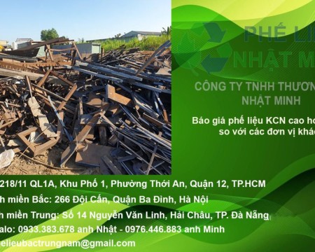 Đại lý thu mua phế liệu khu công nghiệp Đông Nam Á ( Bắc Tân Tập )