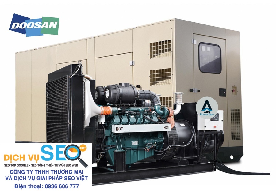 Máy phát điện Doosan: Đáp ứng nhu cầu dự phòng và cung cấp nguồn điện liên tục đáng tin cậy